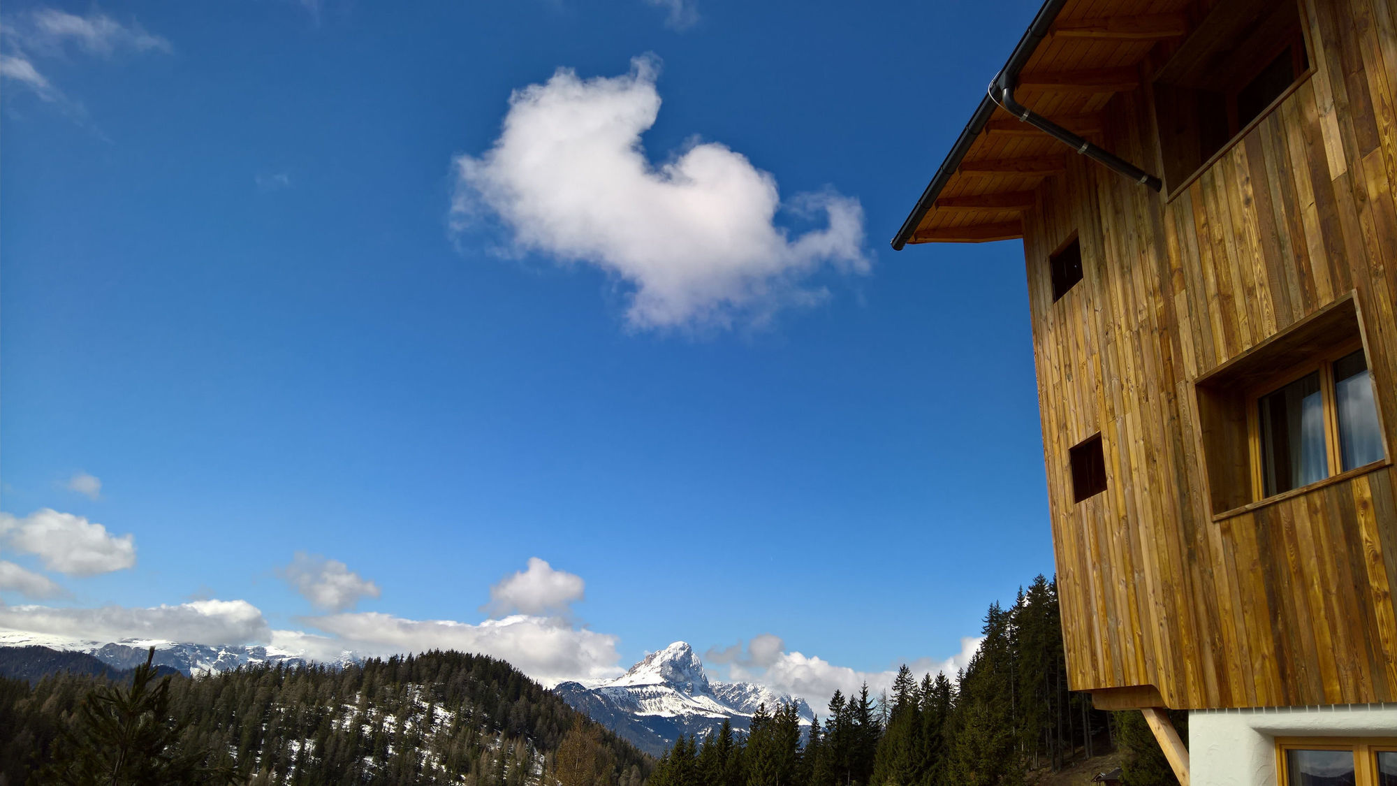 Alpine Hotel Gran Foda' San Vigilio Di Marebbe Esterno foto